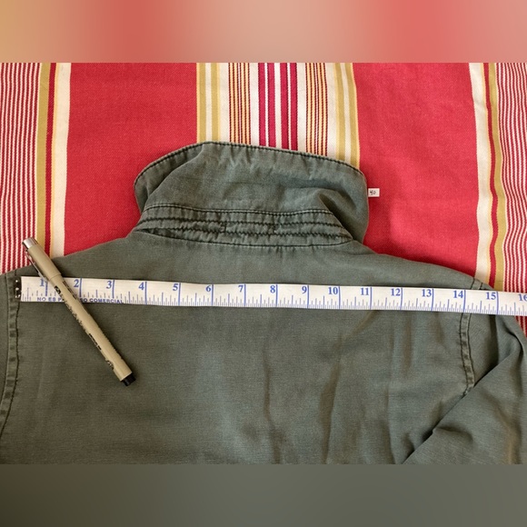 Anthropologie Ecote Olive Green Utility Jacket - Picture 10 of 11